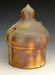 Small Dome-Lidded Anagama Ceramic Urn - angle 2