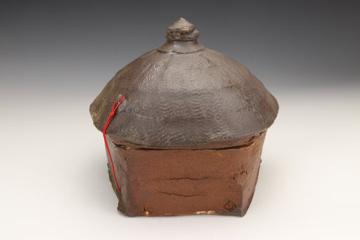 Small Five-Sided "Hut" Anagama Ceramic Urn