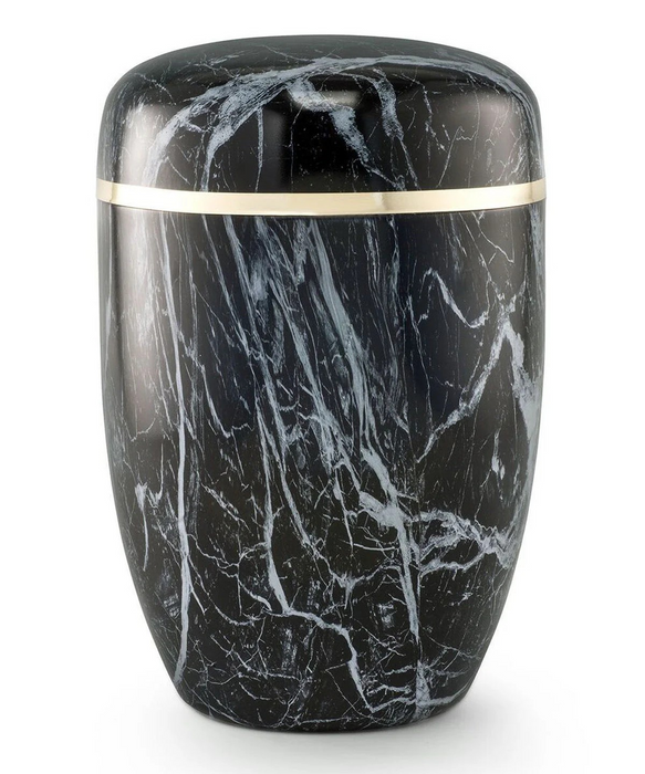 Solace Steel Urn with Marble Finish