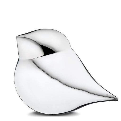 Soul Bird Brass Cremation Urn in Silver - Male - Adult