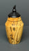 Spalted Maple Turned Pet Urn with Pointed Top - backside