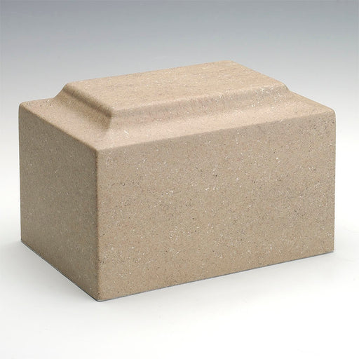 Classic Stone-Tone Cultured Marble Urn in Catalina