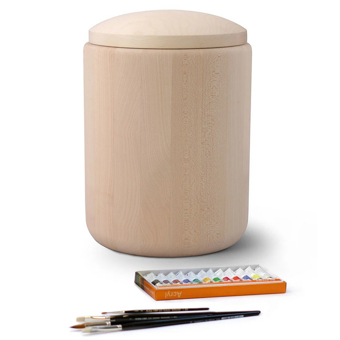 Uniquely Yours Unfinished Maple Urn