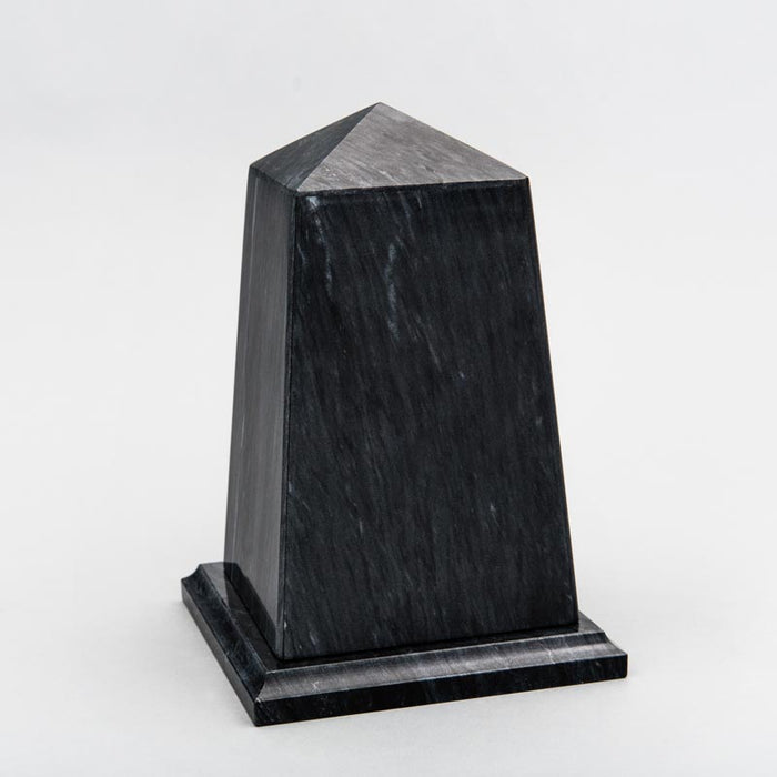 Viewpoint Youth/Sharing Natural Marble Cremation Urn in Black