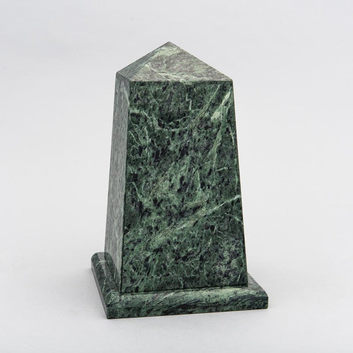 Viewpoint Youth/Sharing Natural Marble Cremation Urn in Green