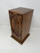 virgin mary vertical cremation urn cherry right side