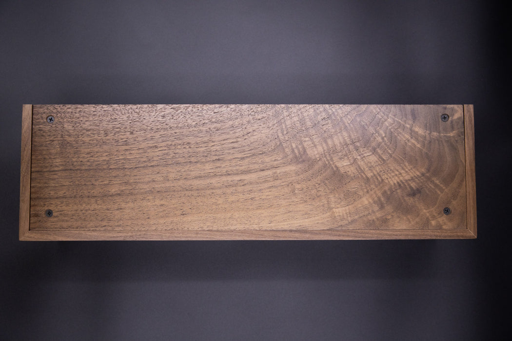 Walnut top opening