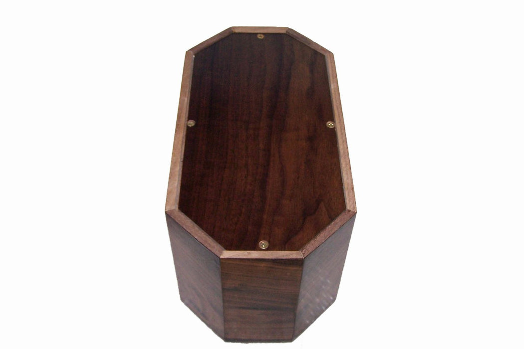 Walnut Companion Urn - Bottom Detail