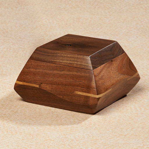 Walnut Mini Keepsake Urn