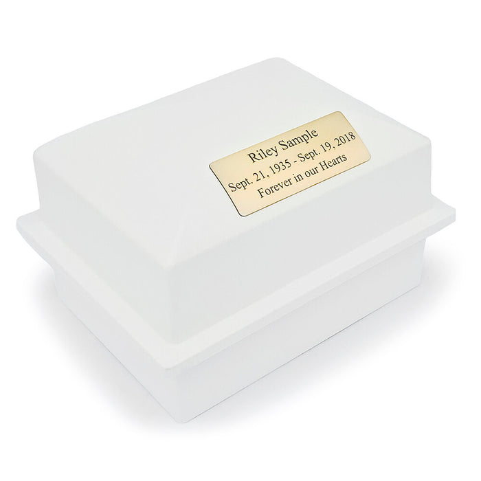 White Coronet - With Nameplate