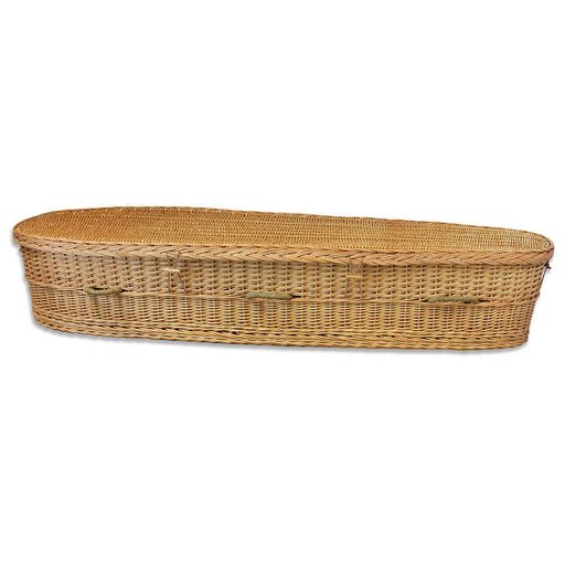 Biodegradable Willow Casket for Burial or Cremation