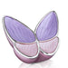 Adult Butterfly Cremation Urn in Lavender