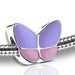 Butterfly Cremation Urn Bracelet in Lavender - Bead