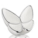 Adult Butterfly Cremation Urn in Pearl White