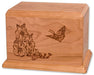 Laser Carved Butterfly Urn