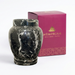Zuri - Black Zebra Marble Urn with Package