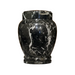 Zuri - Black Zebra Marble Urn