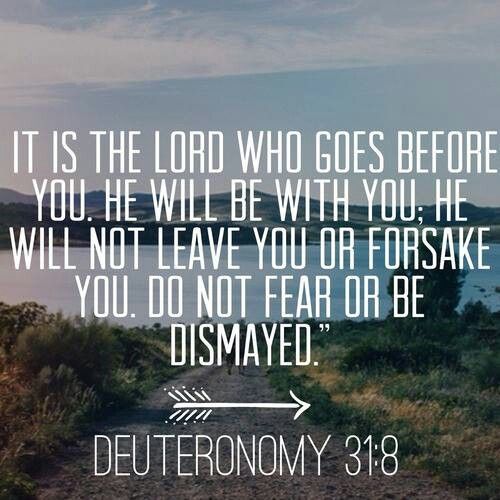 Deuteronomy 31:8 