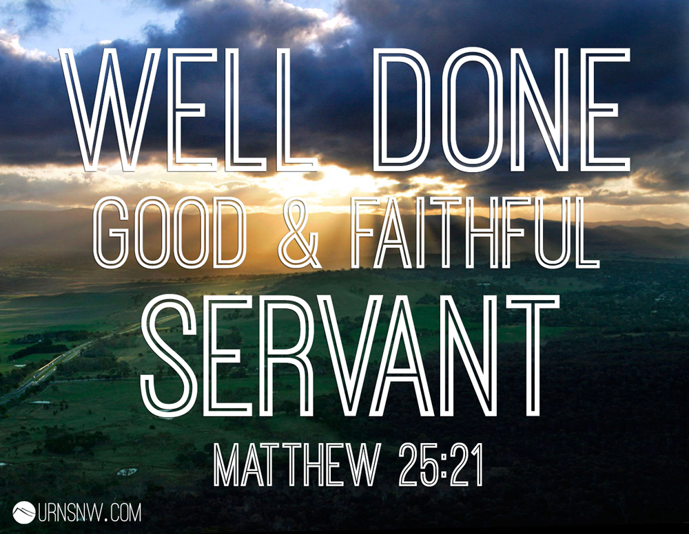 Matthew 25:21 