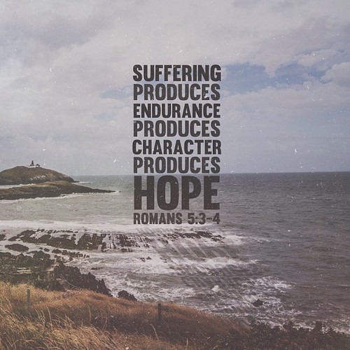 Romans 5:3-4 