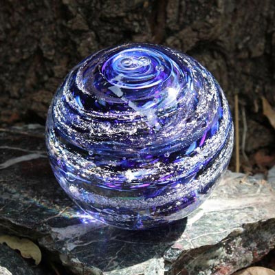 Glass Art Made from Ashes