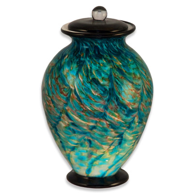 Glass Cremation Urn for Ashes