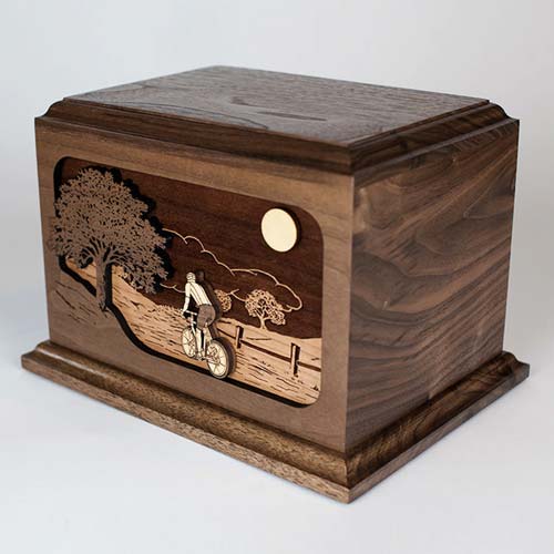 Bicycle Cremation Urn